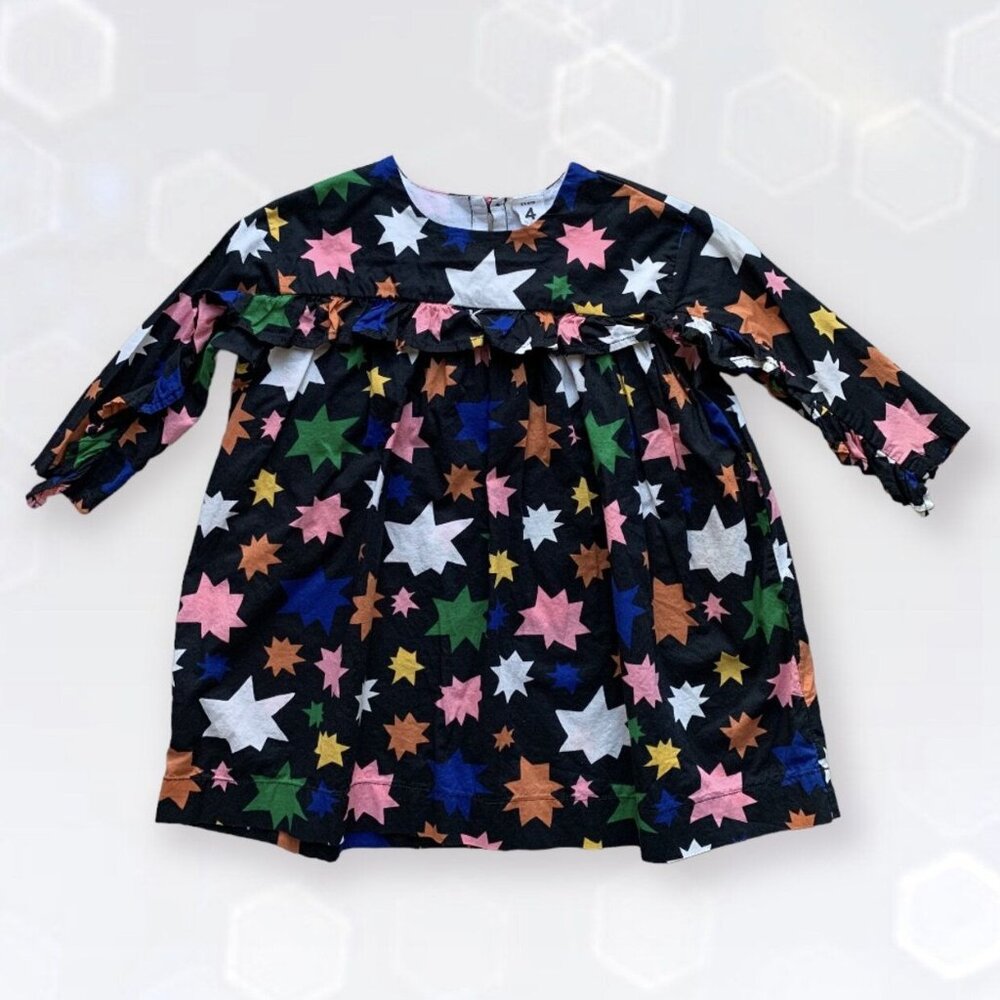 Stem Ruffle Star Dress
